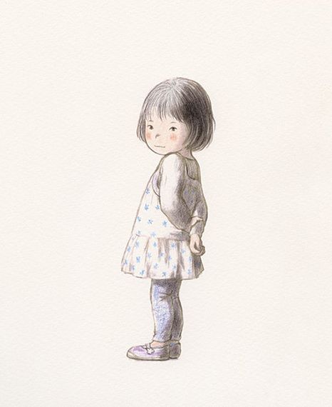 Miya e o mundo, nesta ilustração de Chiaki Okada, é isso: o mundo em constante transformação